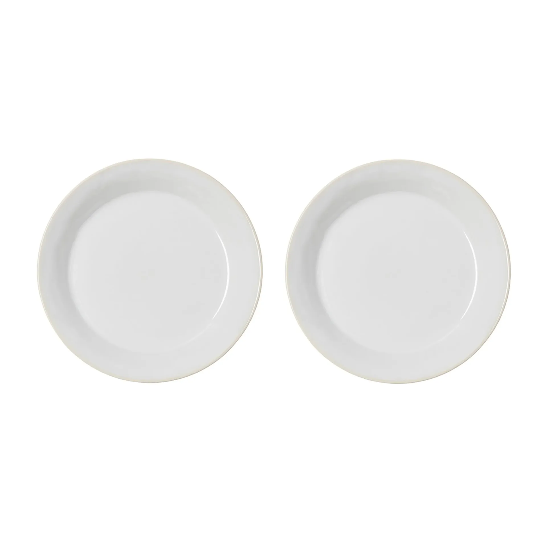 Daga tallerken Ø20 cm 2-pakning, White  PotteryJo