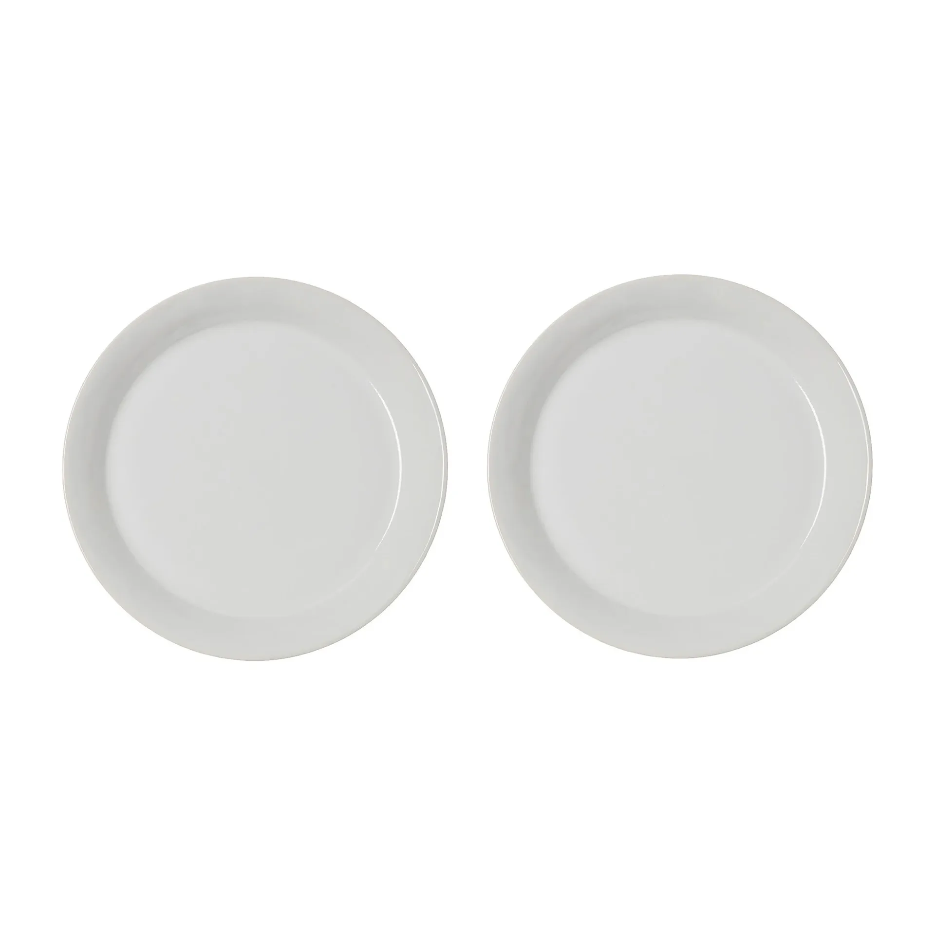 Daga tallerken Ø25 cm 2-pakning, White  PotteryJo