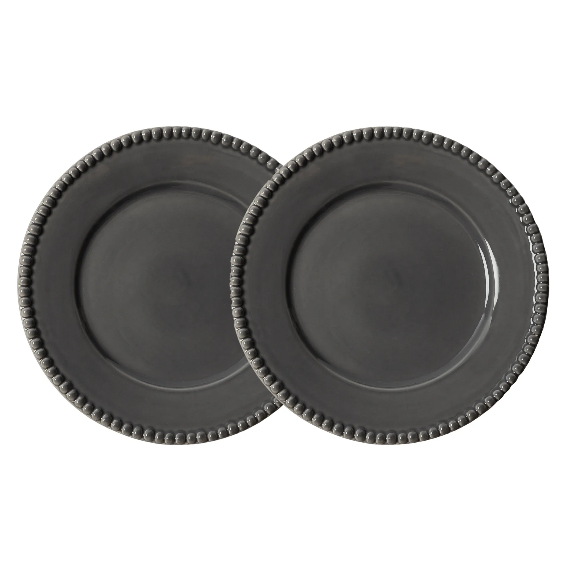 Daria middagstallerken Ø28 cm 2-stk., Clean grey PotteryJo