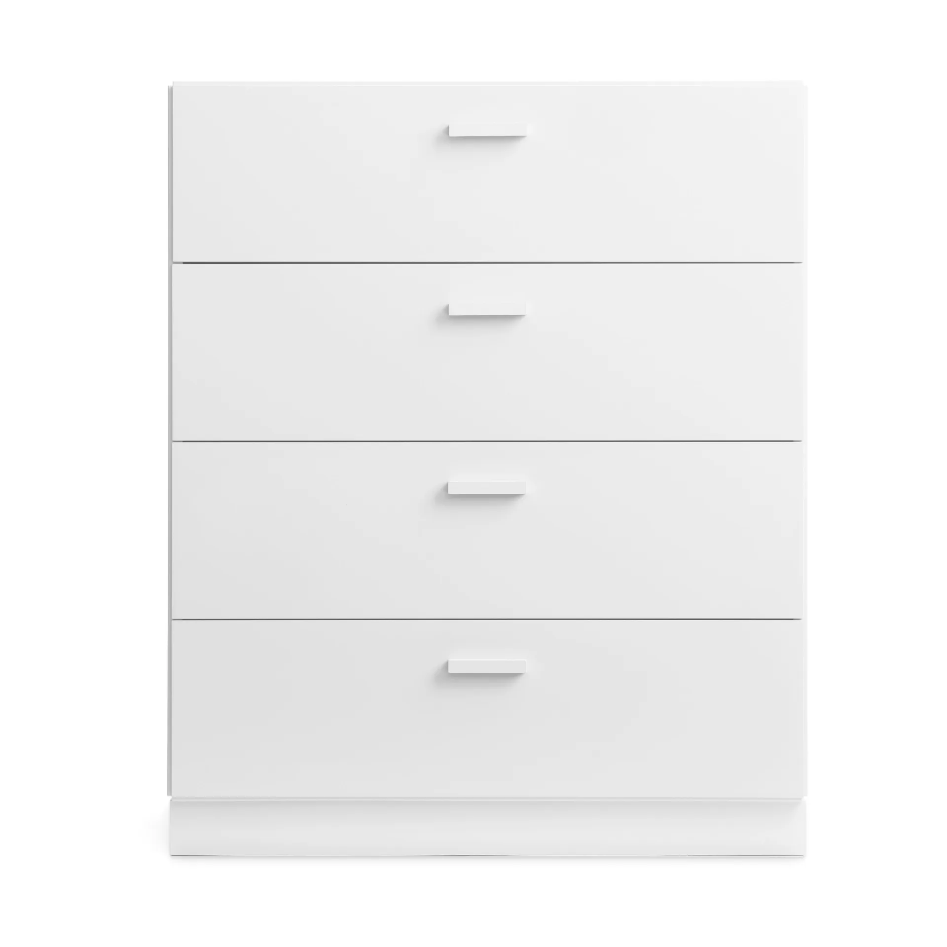 Relief kommode bred med sokkel 82x92,2 cm hvit,  Relief