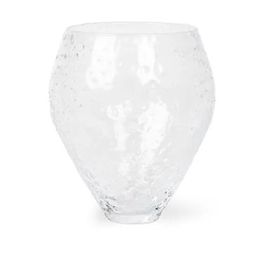 Crushed glassvase medium - Clear - Ro Collection