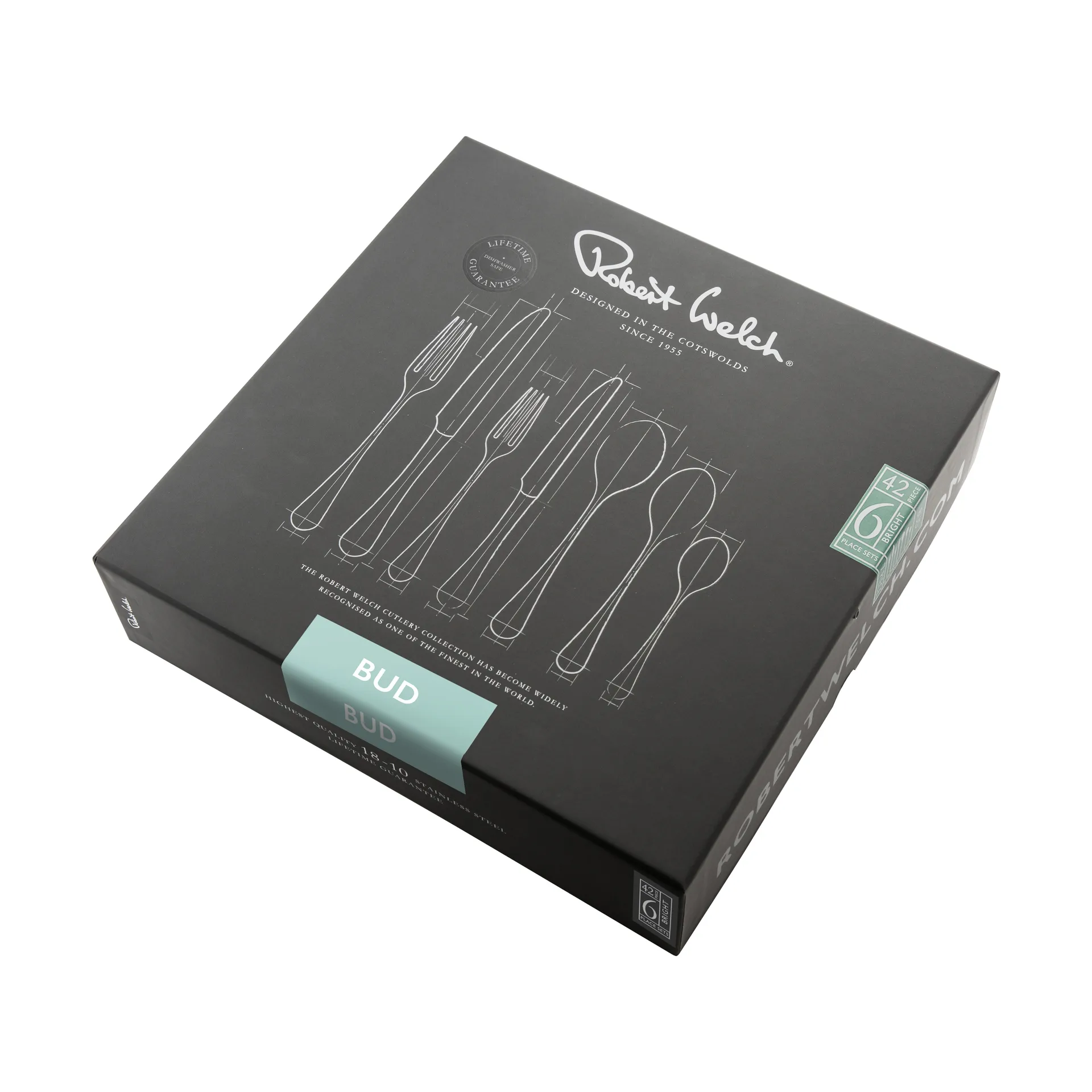 Bud Bright bestikk, 42 deler Robert Welch