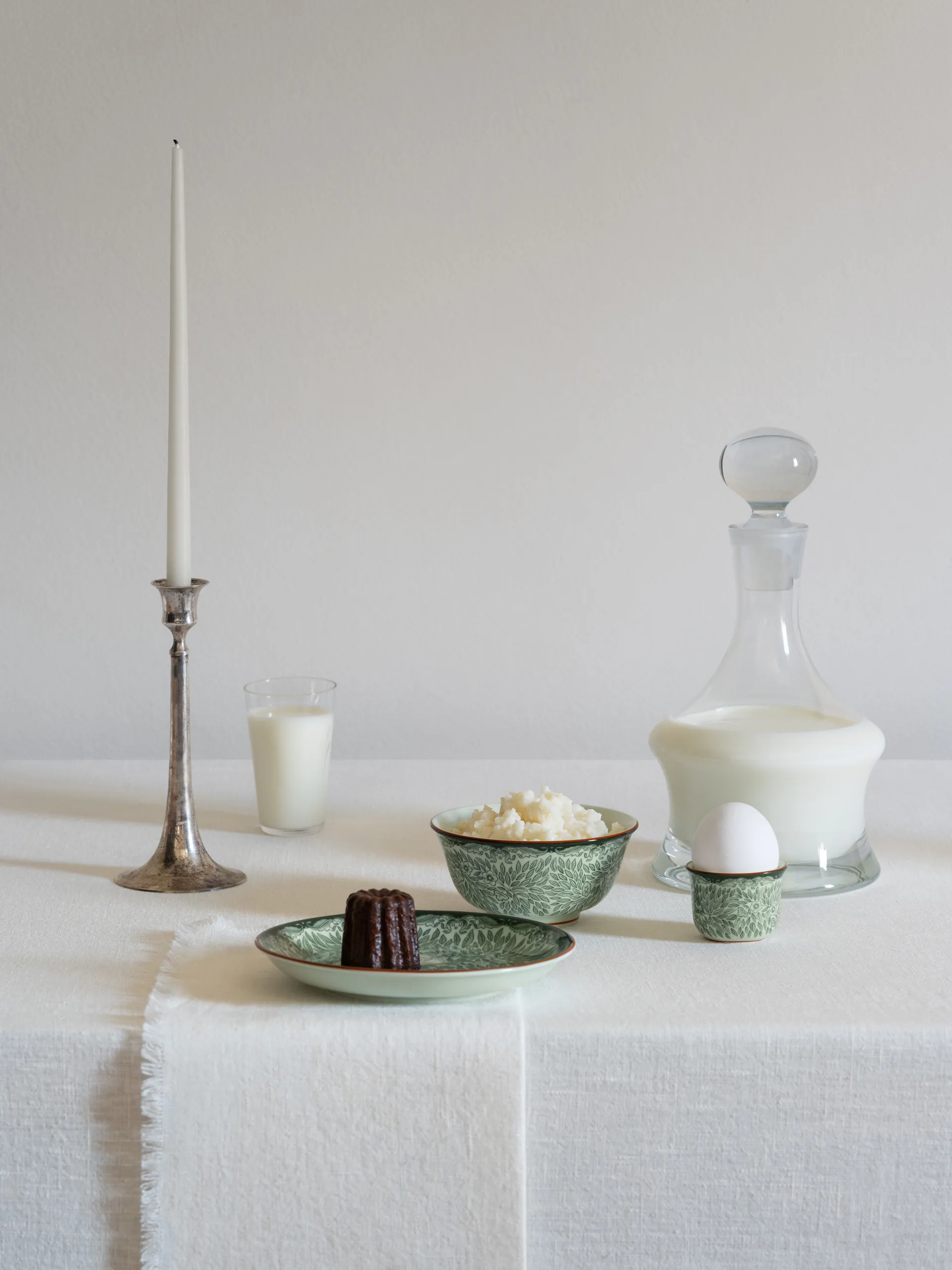 Ostindia Floris eggeglass 2-pakk, Grønn Rörstrand