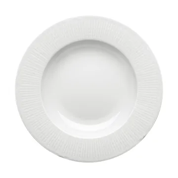 Swedish Grace dyp tallerken 25 cm 6-pk snø (hvit) - Rörstrand