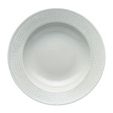 Swedish Grace dyp tallerken 25 cm 6-pk Tåke(grå) - Rörstrand