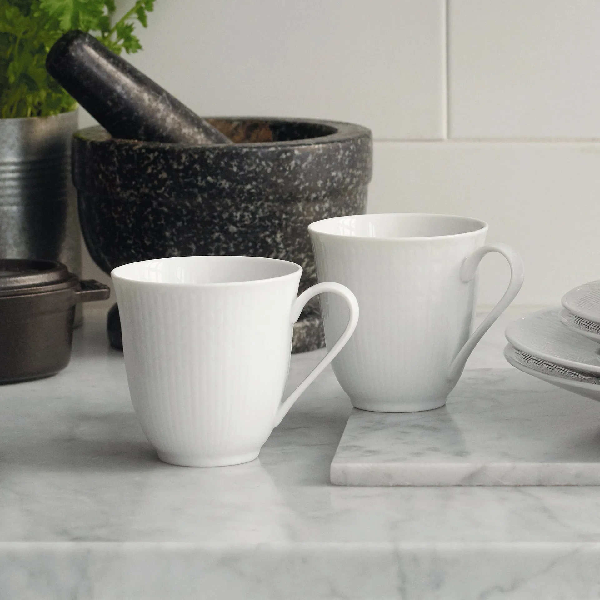 Swedish Grace kopp 30 cl 6-pk snø (hvit) Rörstrand