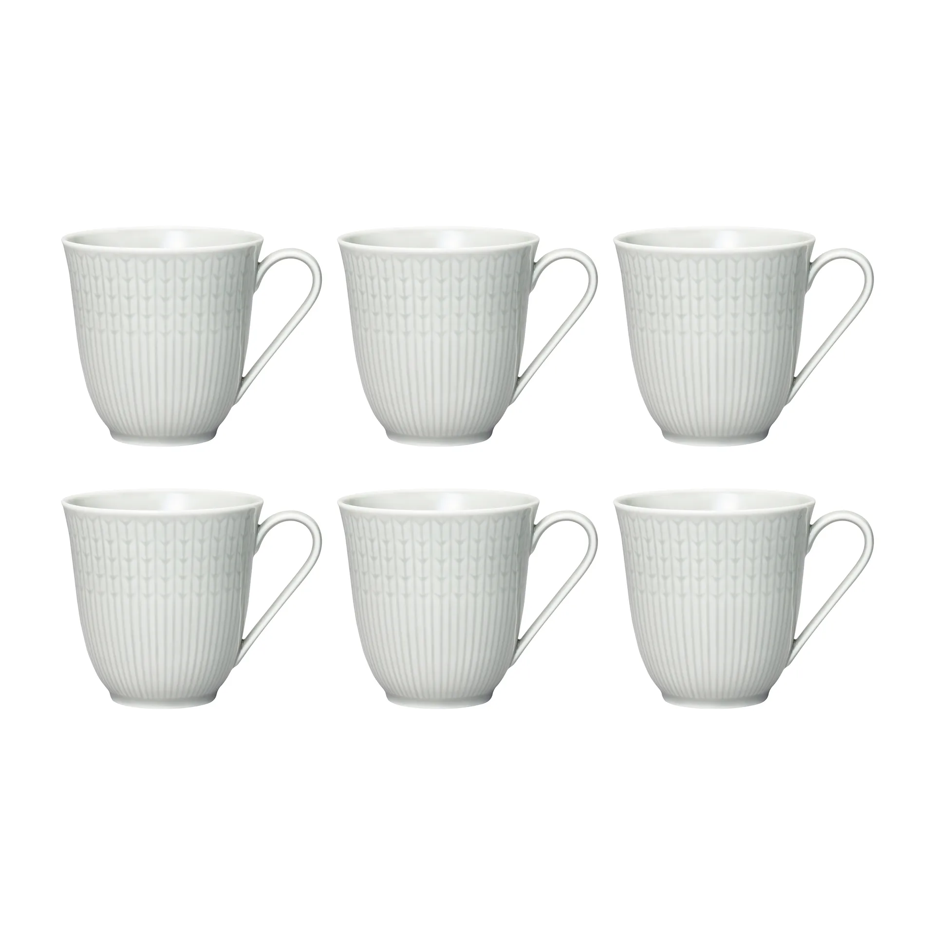 Swedish Grace lite kopp 6-pk Tåke (grå),  Rörstrand