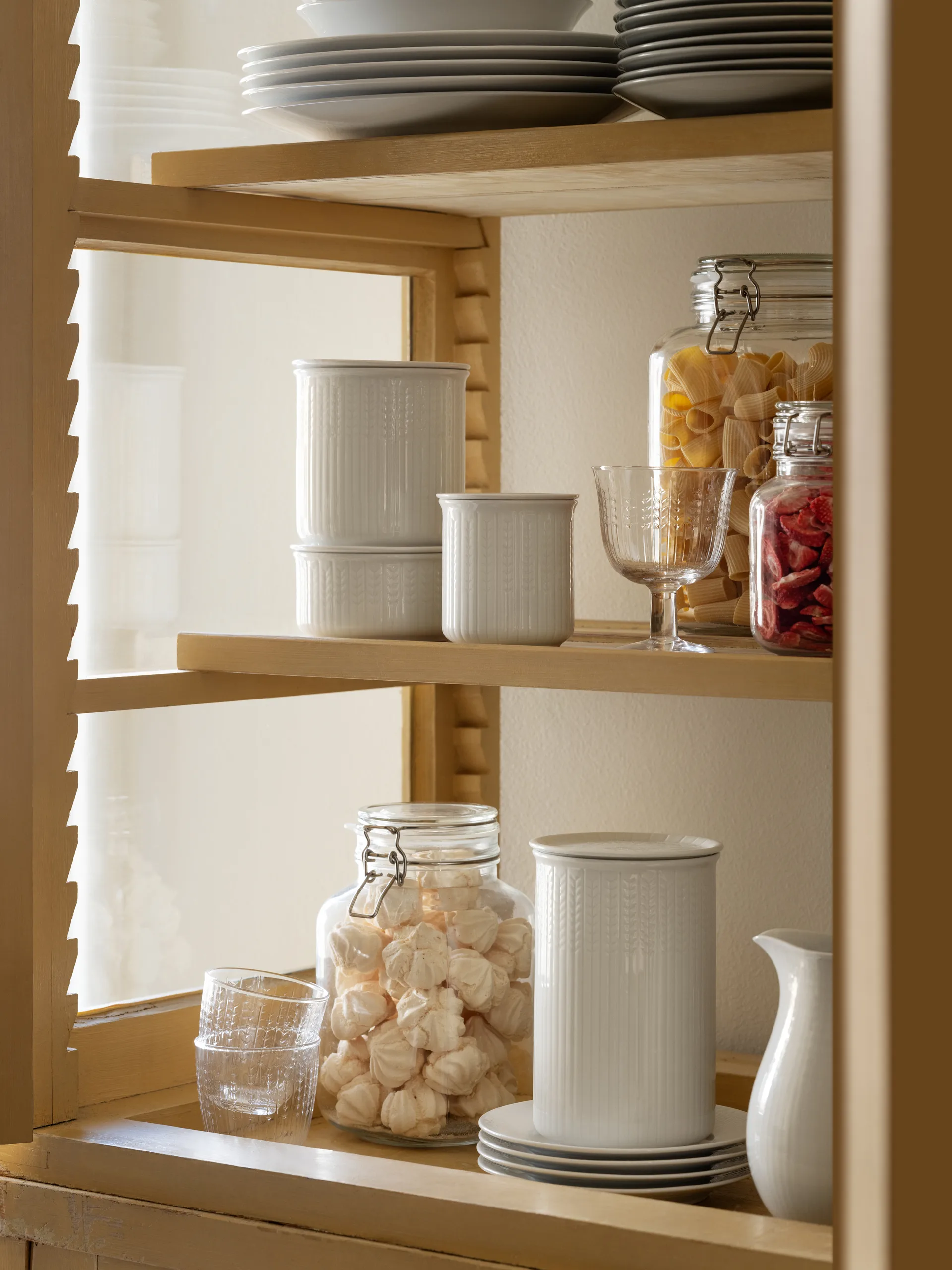 Swedish Grace oppbevaringsboks L 1,3 L, Snø Rörstrand