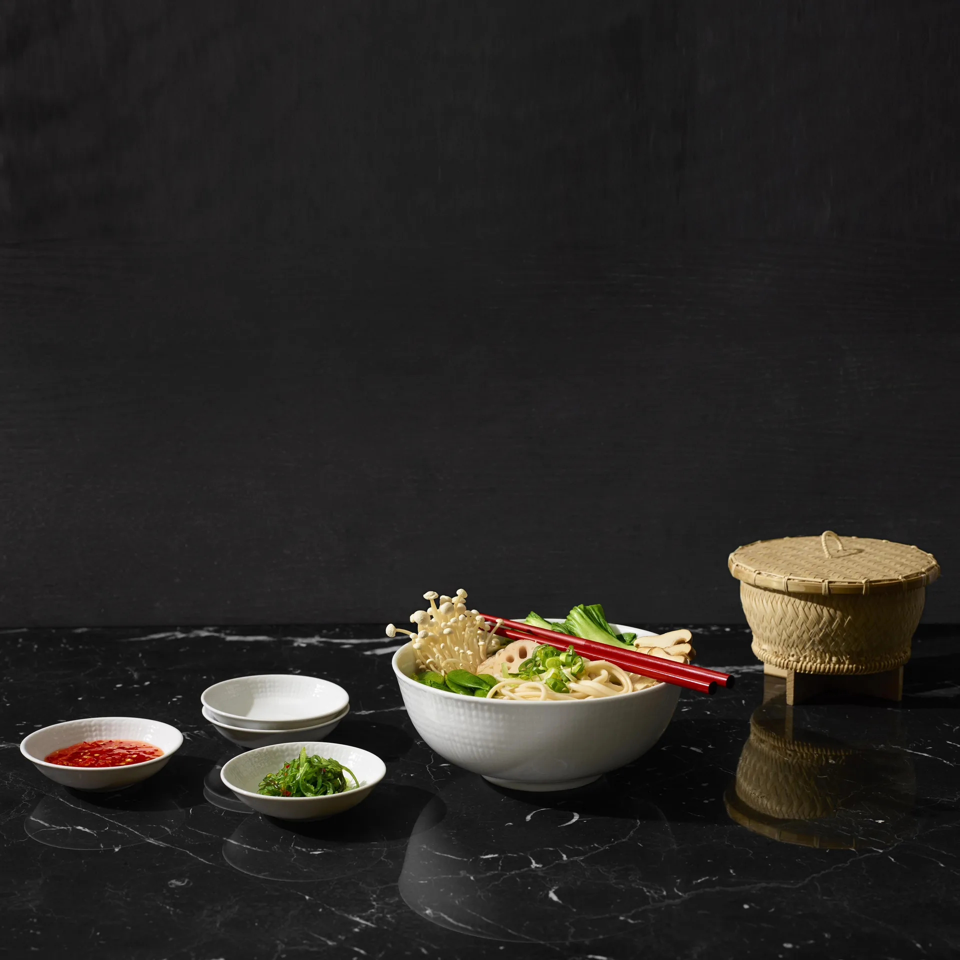 Swedish Grace skål 1 l, snö Rörstrand