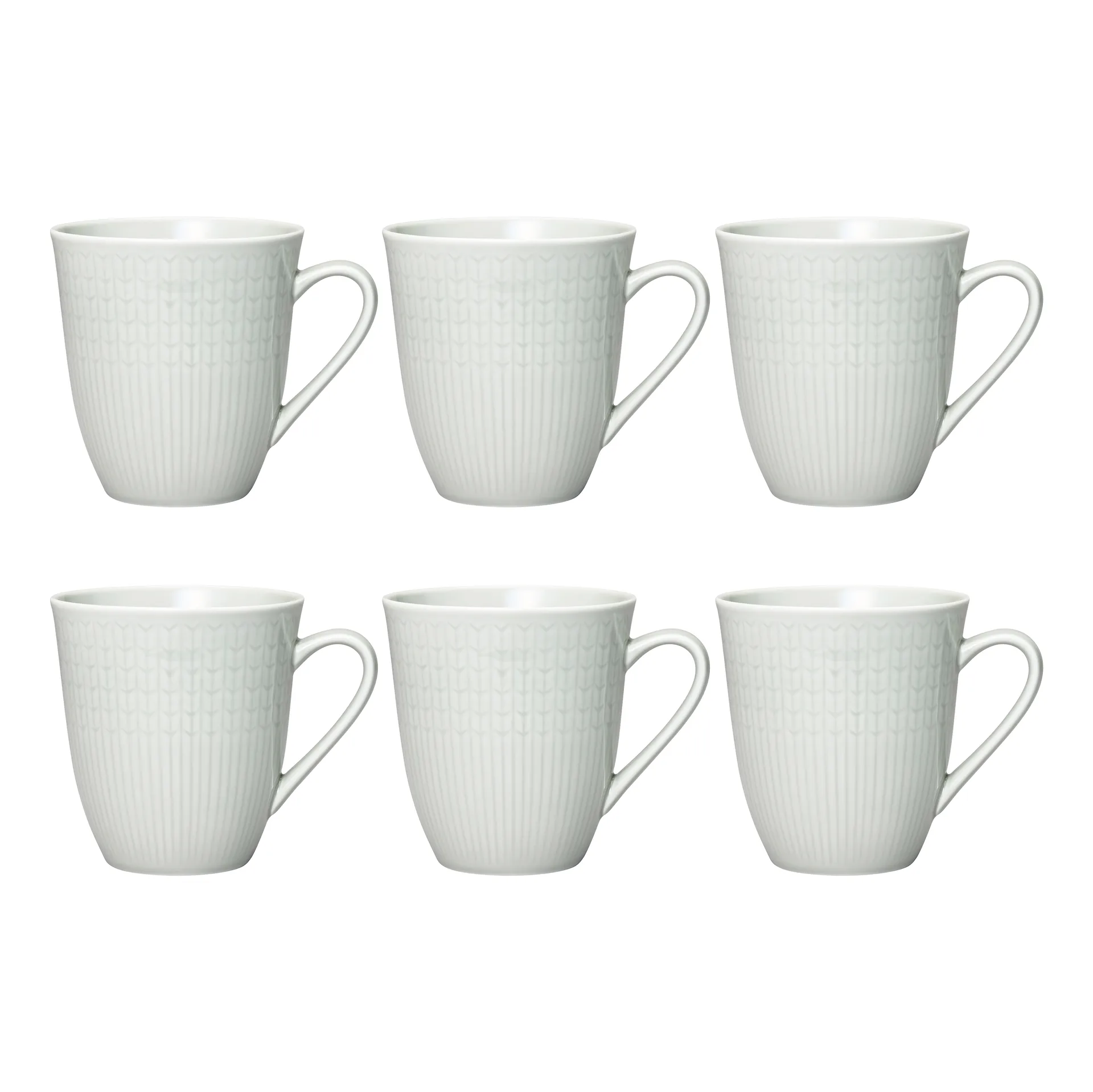 Swedish Grace stor kopp 6-pk Tåke (grå),  Rörstrand