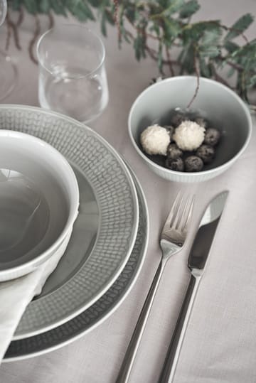 Swedish Grace tallerken Ø 27 cm 6-pk Tåke (grå) - undefined - Rörstrand
