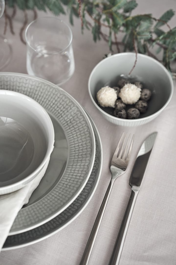 Swedish Grace tallerken Ø 27 cm 6-pk Tåke (grå) Rörstrand