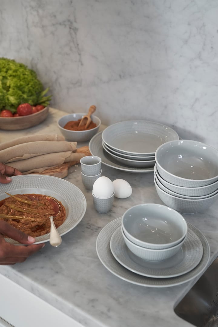 Swedish Grace tallerken Ø 27 cm 6-pk Tåke (grå) Rörstrand