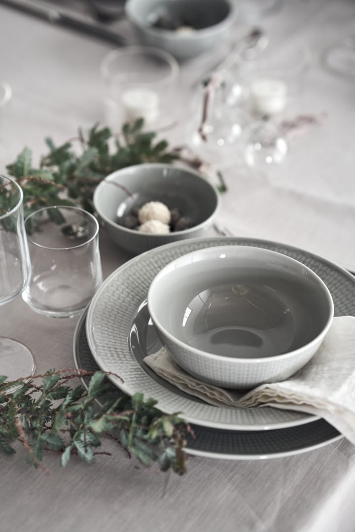 Swedish Grace tallerken Ø 27 cm 6-pk Tåke (grå) Rörstrand