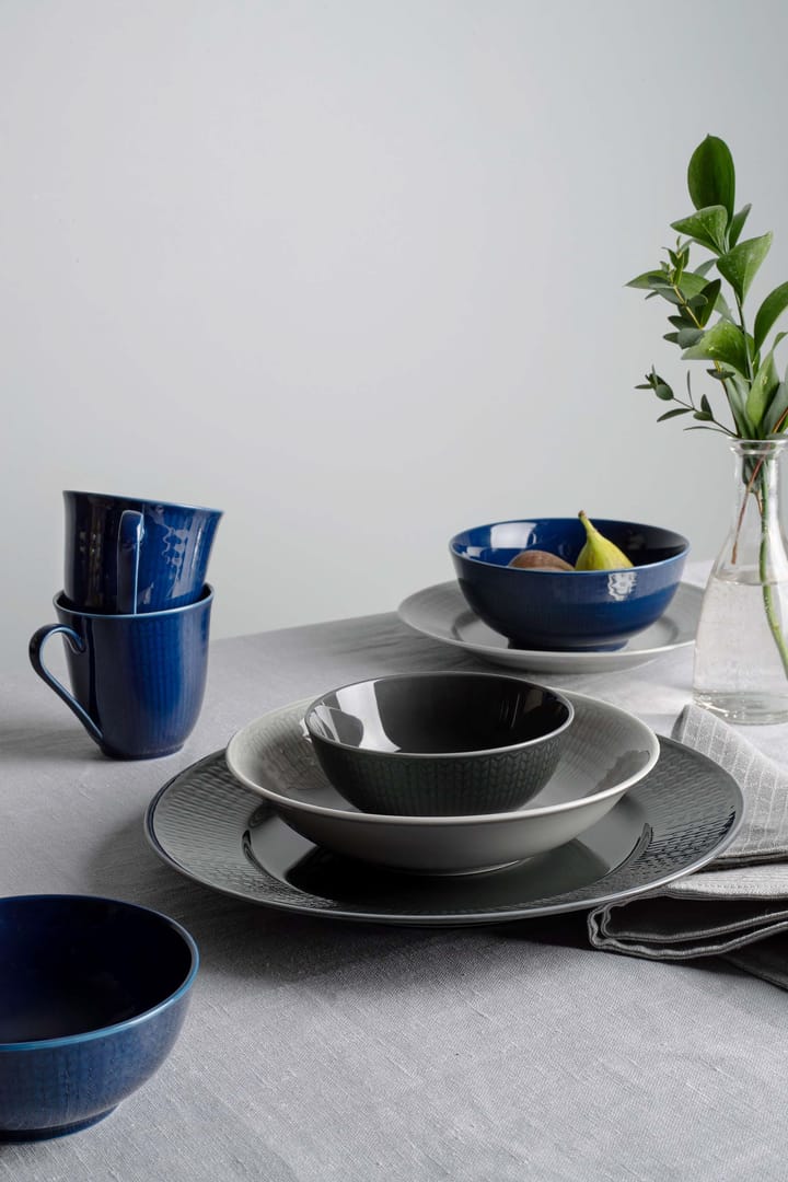 Swedish Grace tallerken Ø27 cm, stein (mørkgrå) Rörstrand