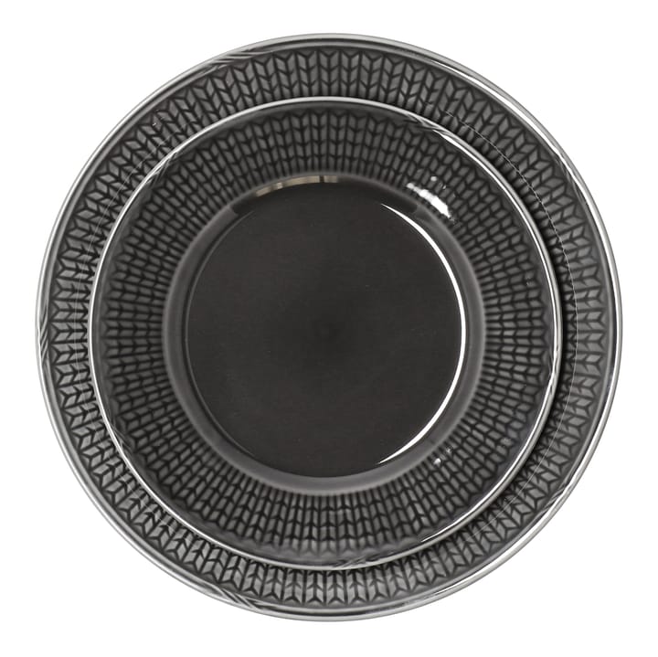 Swedish Grace tallerken Ø27 cm, stein (mørkgrå) Rörstrand