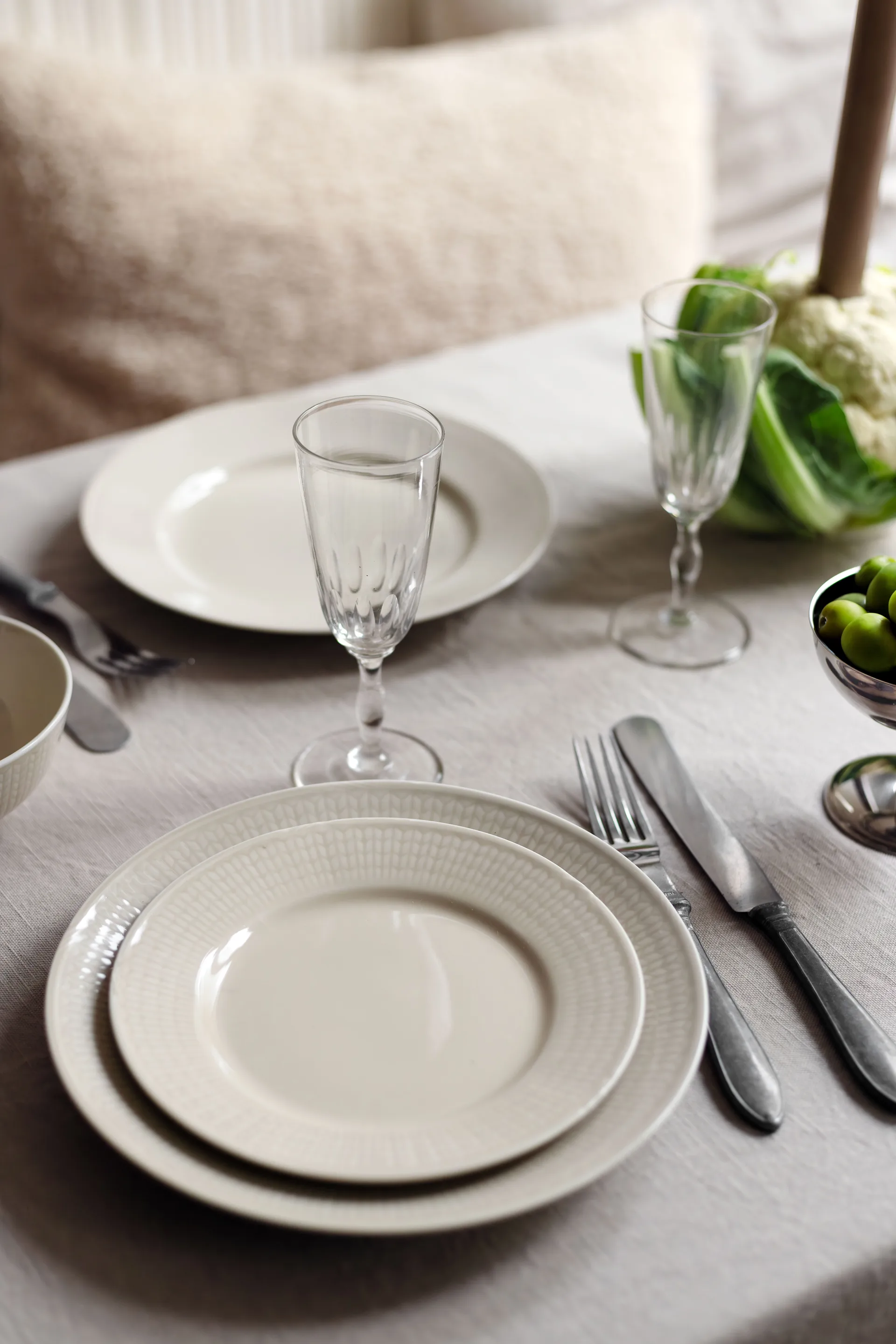 Swedish Grace tallerken liten Ø21 cm, Havre Rörstrand