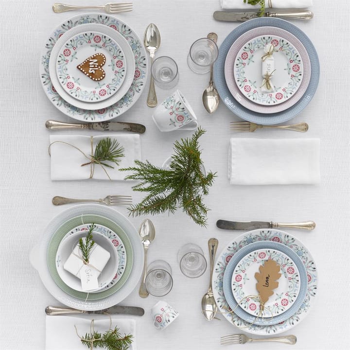 Swedish Grace Winter asjett 17 cm, hvit Rörstrand