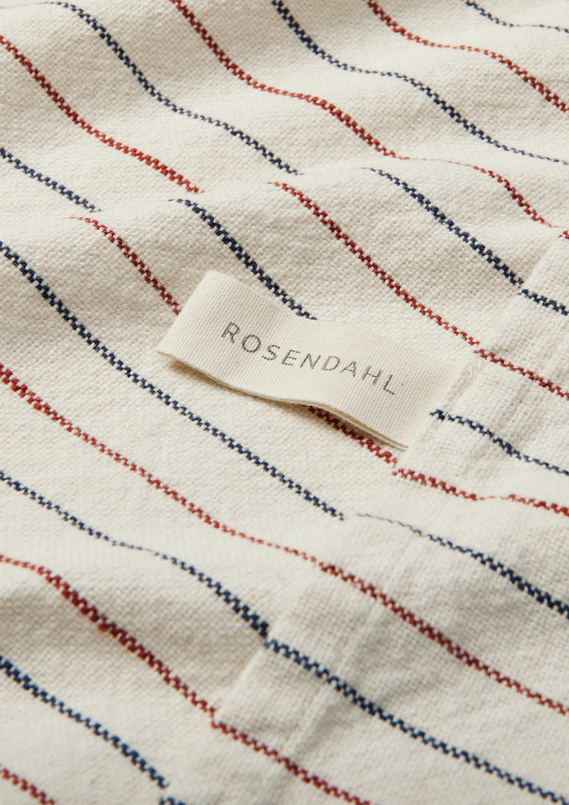 Garn Kjøkkenhåndkle 50x70 cm, Blå-terracotta Rosendahl