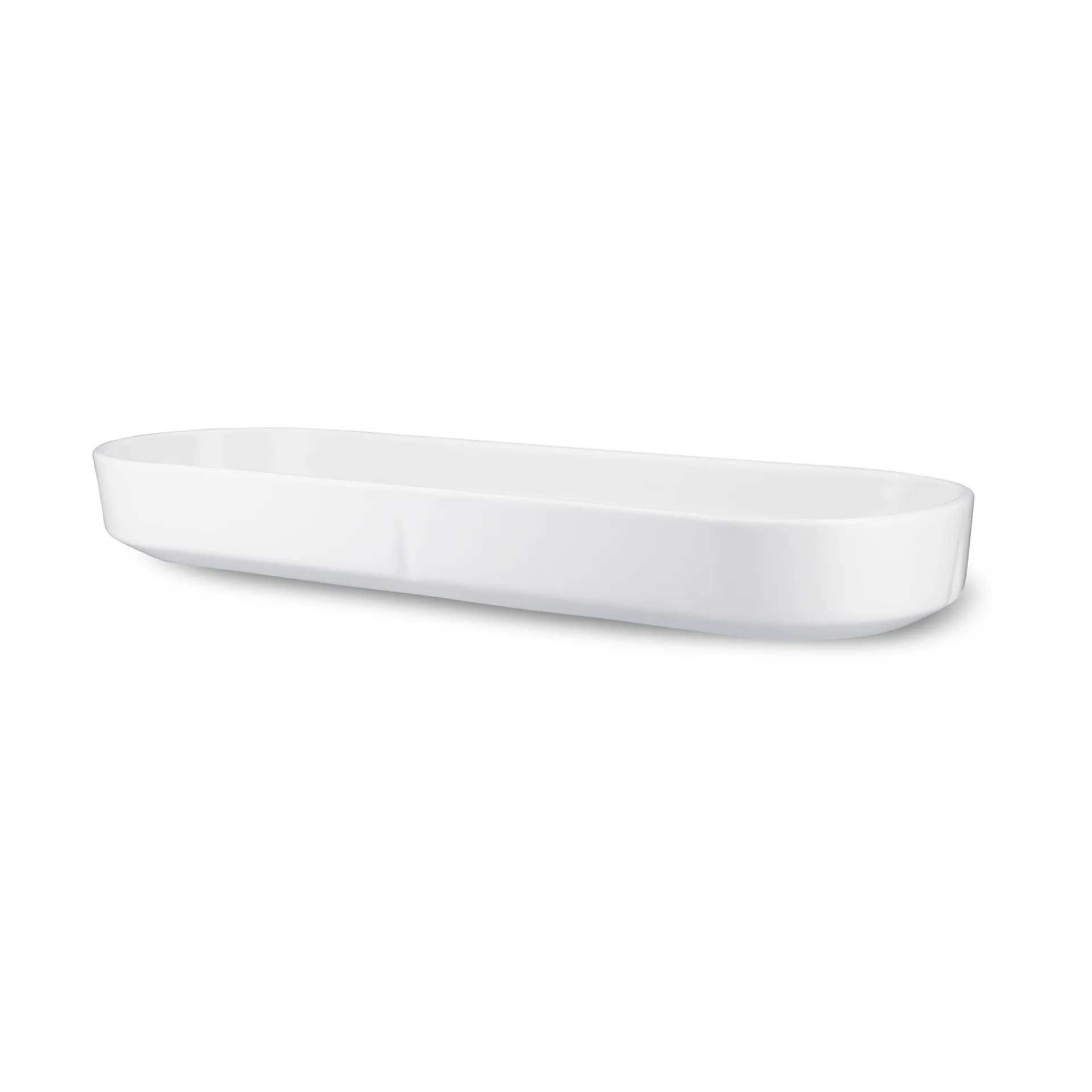 Grand Cru ovalt serveringsfat, Hvit, 12x34 cm Rosendahl