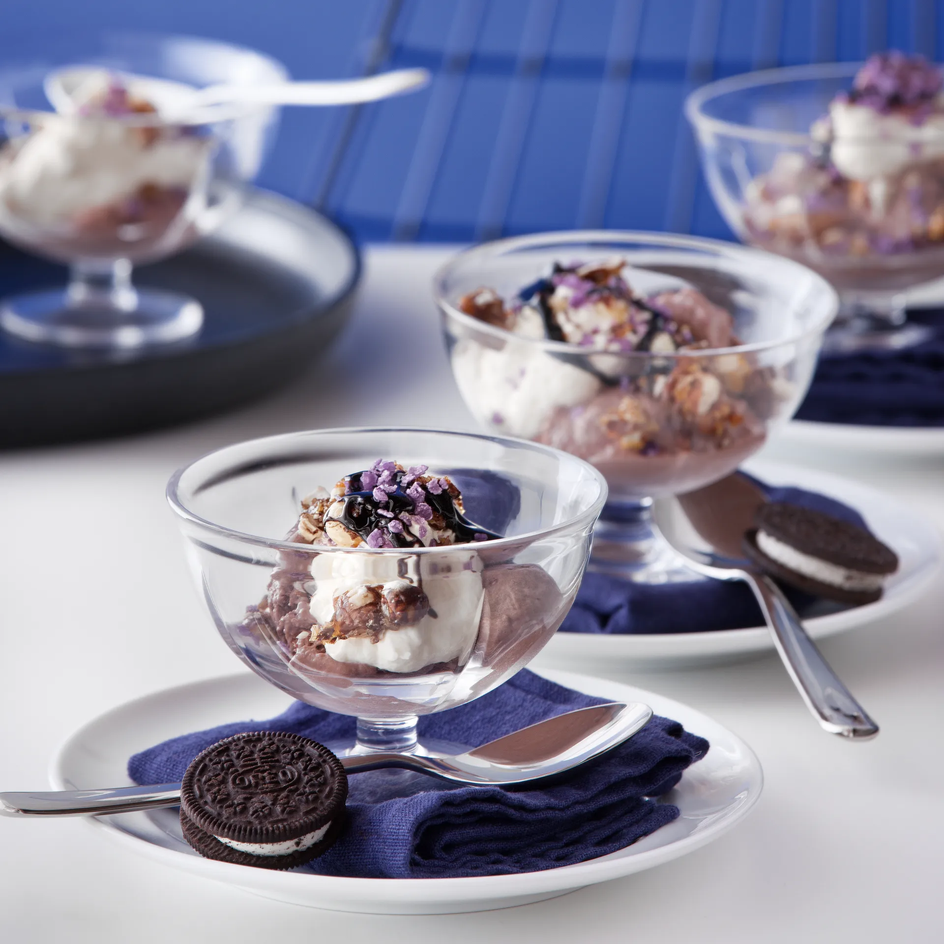 Grand Cru skål på stett, 4-pakn. Rosendahl