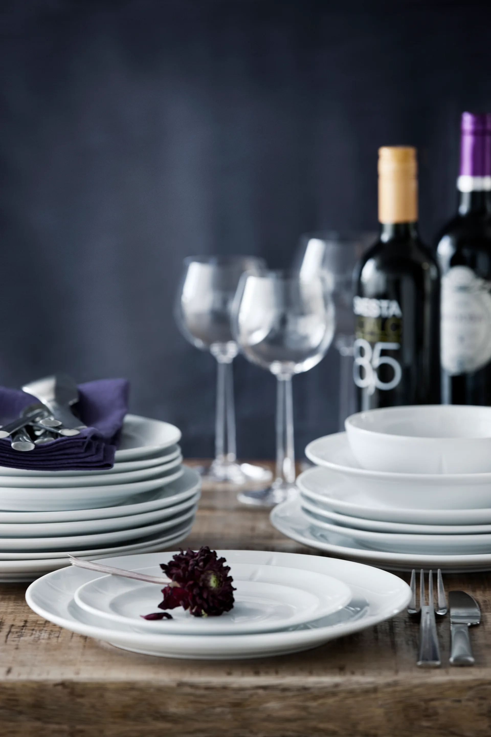 Grand Cru Soft tallerken Ø 23 cm, Hvit Rosendahl