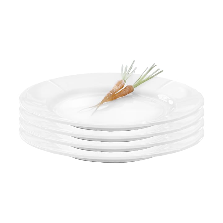 Grand Cru tallerken Ø 23 cm 4-pakning - Hvit - Rosendahl