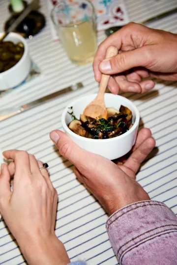 Grand Cru treskje til snackskål - Bøk - Rosendahl