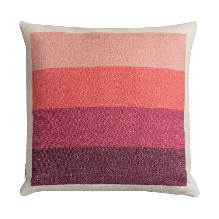 Åsmund bold pute 50x50 cm - Pink-green - Røros Tweed