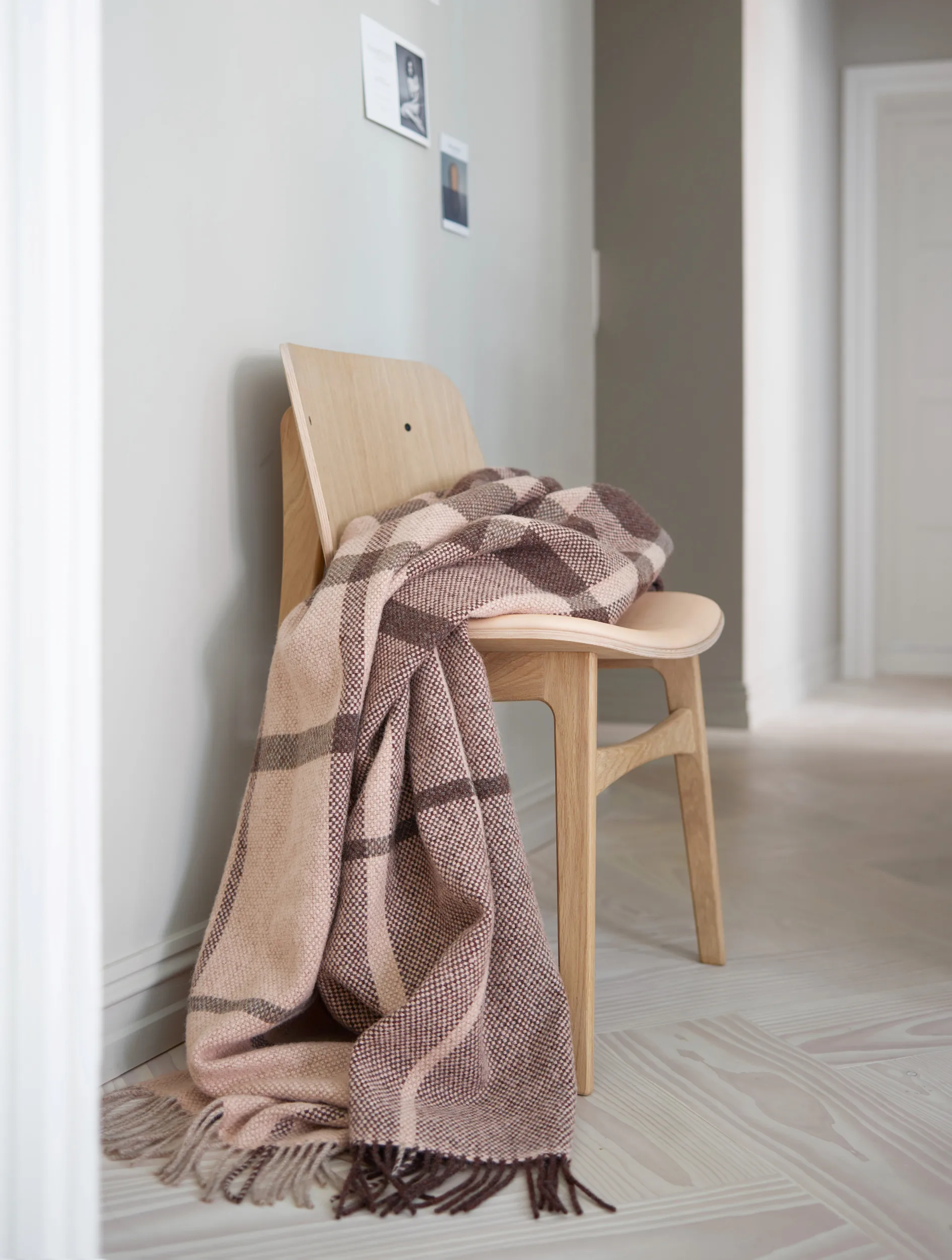 Filos pledd 145x220 cm, Brown Røros Tweed