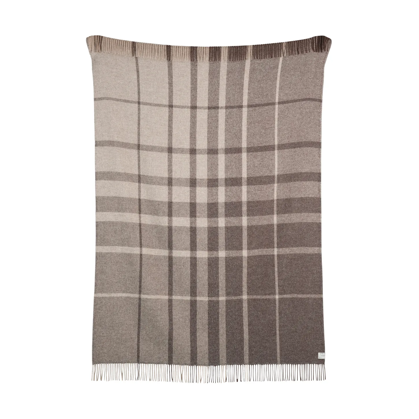Filos pledd 145x220 cm, Grey Røros Tweed