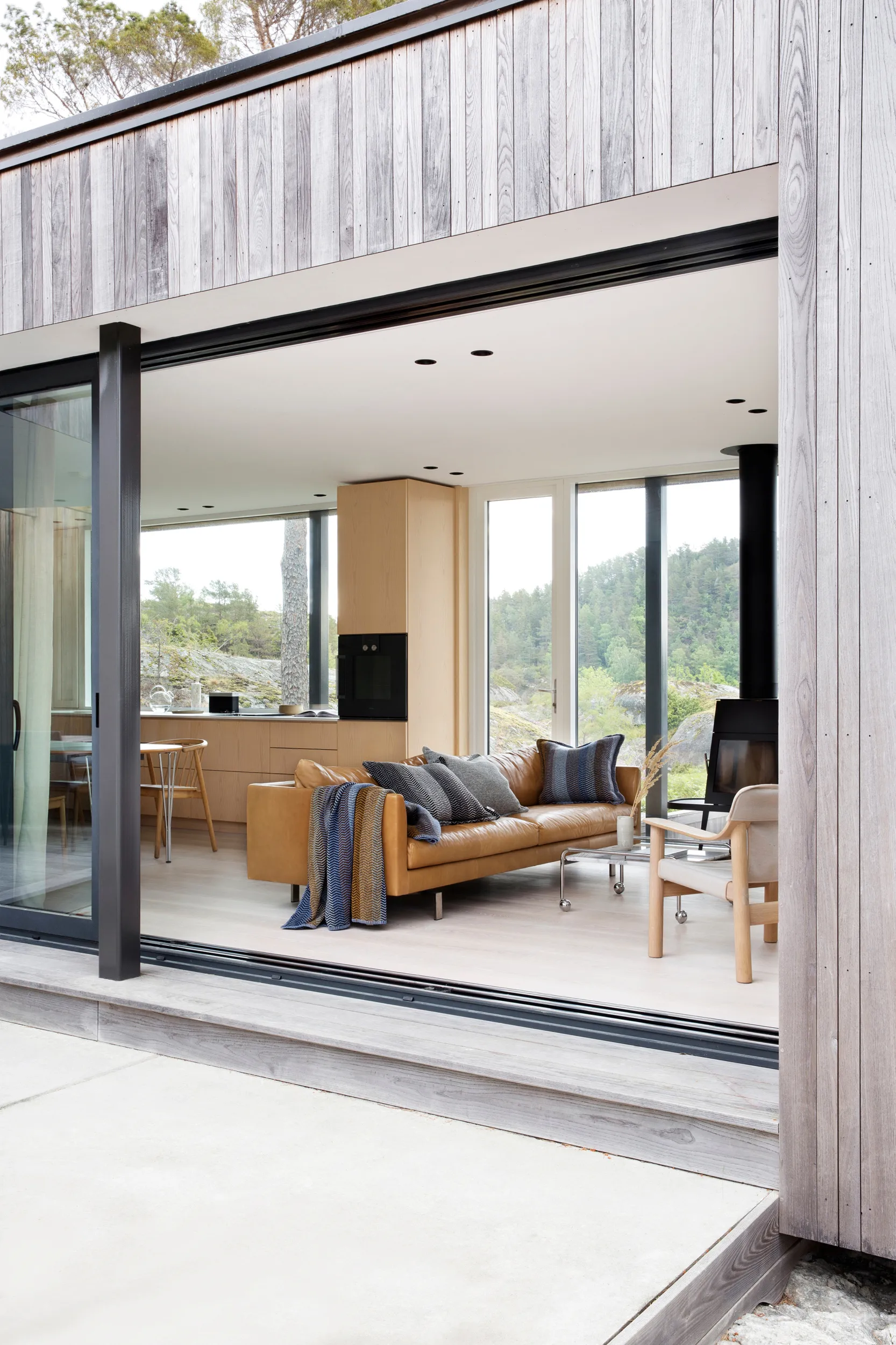 Fri pute 60x60 cm, Gray day Røros Tweed