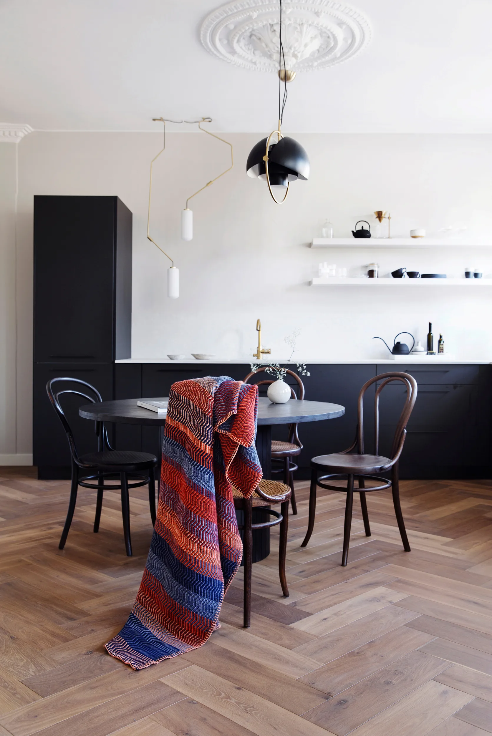 Fri teppe 150x200 cm, Late fall Røros Tweed