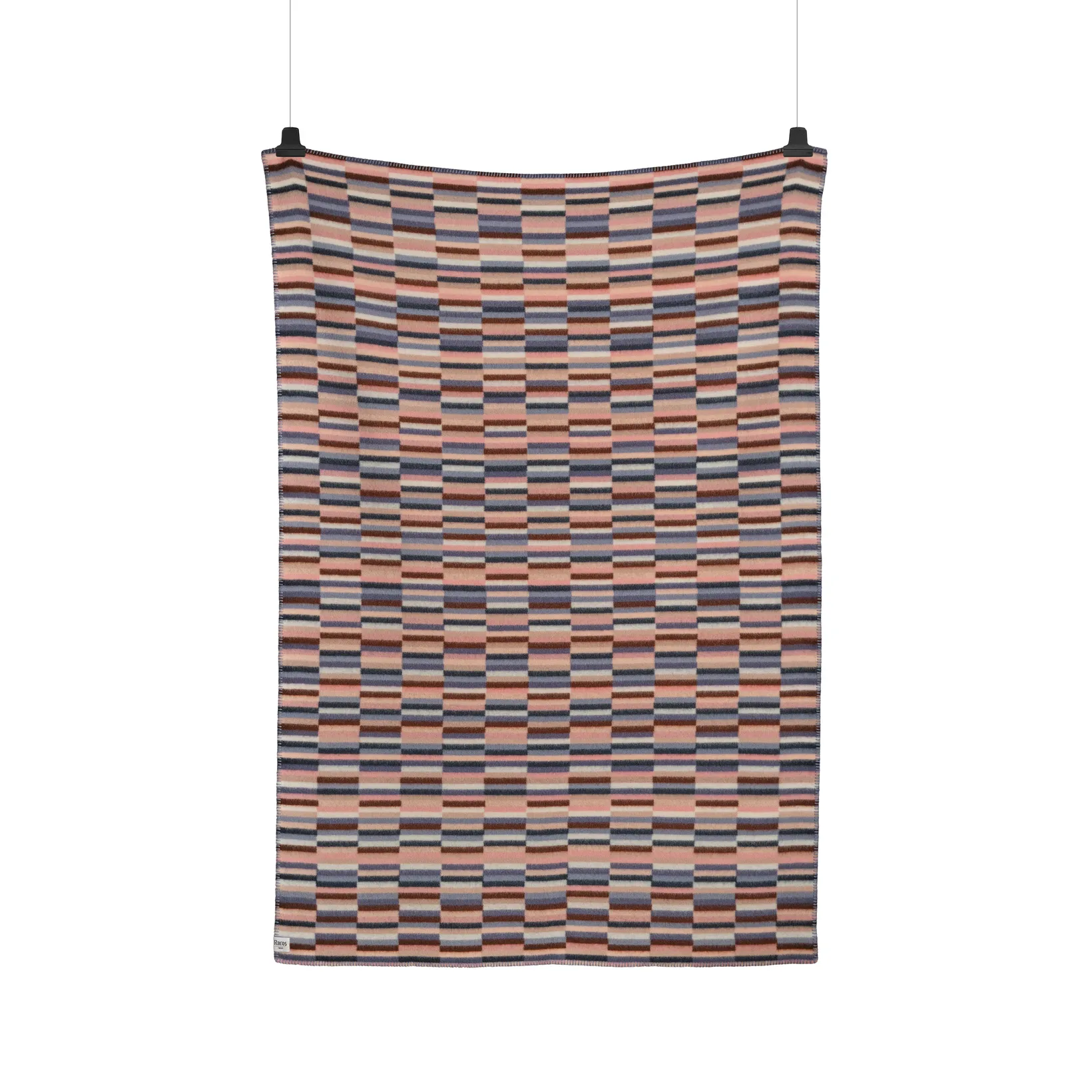 Ida teppe 135x200 cm, Rosa blue Røros Tweed