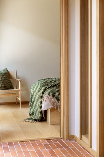 Isak pledd 150x210 cm - Meadow - Røros Tweed