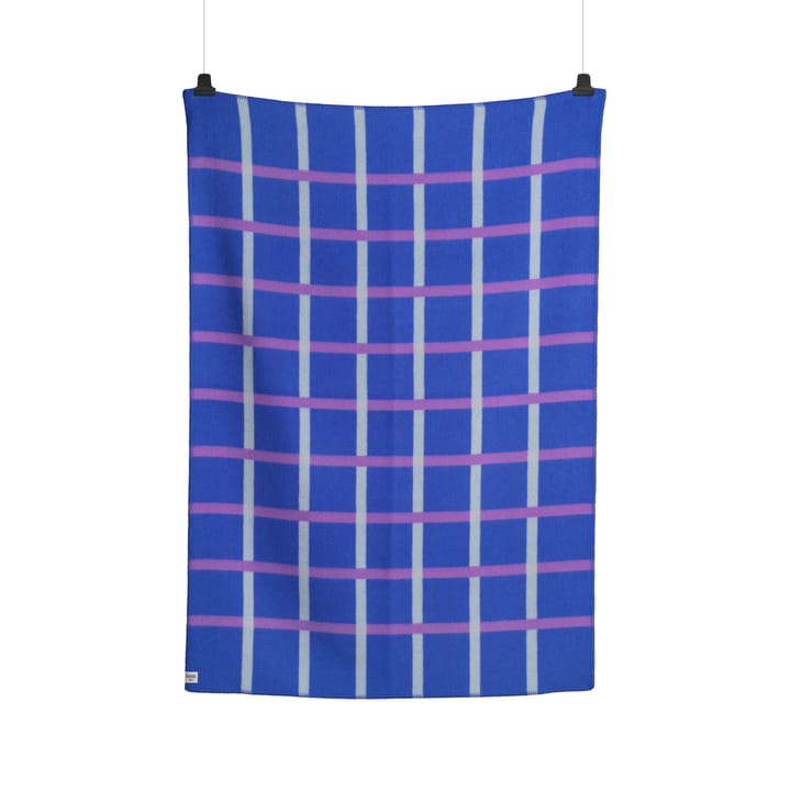 Knut teppe 135x200 cm - Blue - Røros Tweed