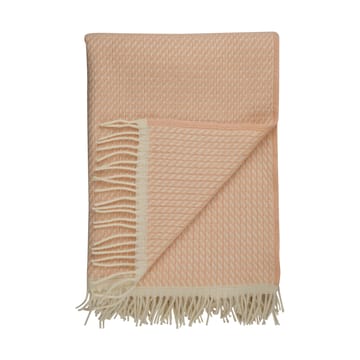 Mello pledd 150x210 cm - Powder pink - Røros Tweed