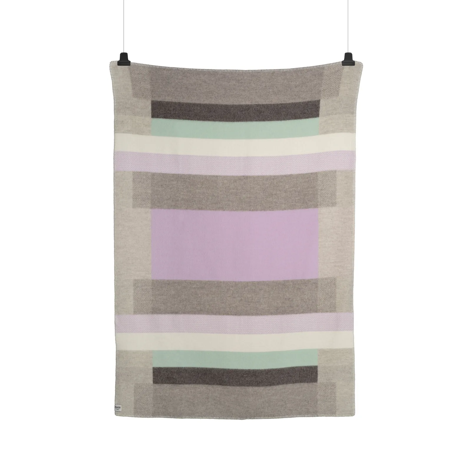 Mikkel teppe 135x200 cm, Grey Røros Tweed