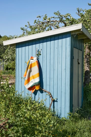 Mikkel teppe 135x200 cm - Orange - Røros Tweed