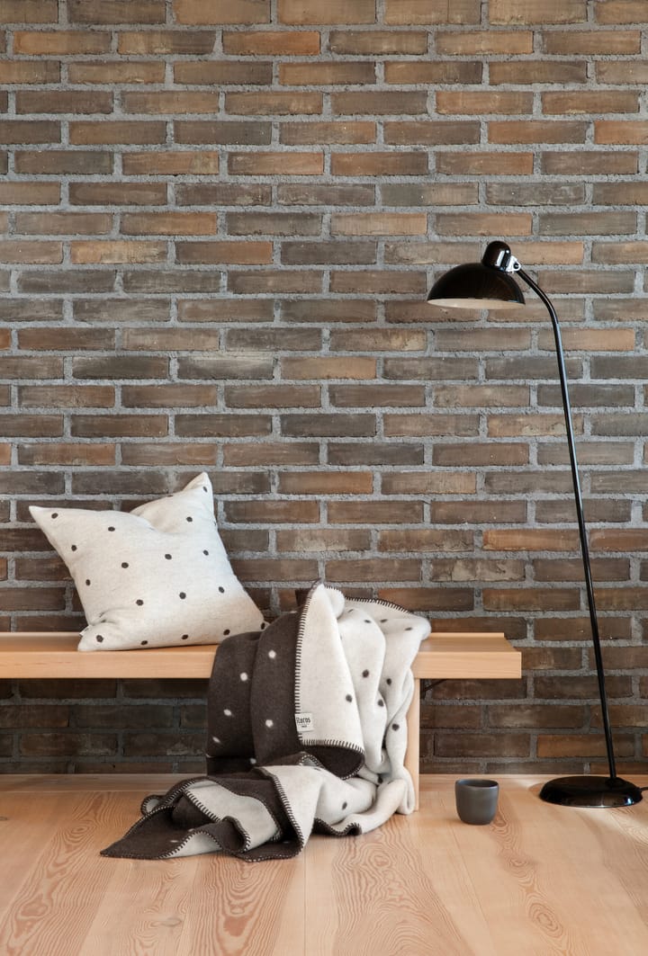 Pastille teppe 135x200 cm, Black and white Røros Tweed