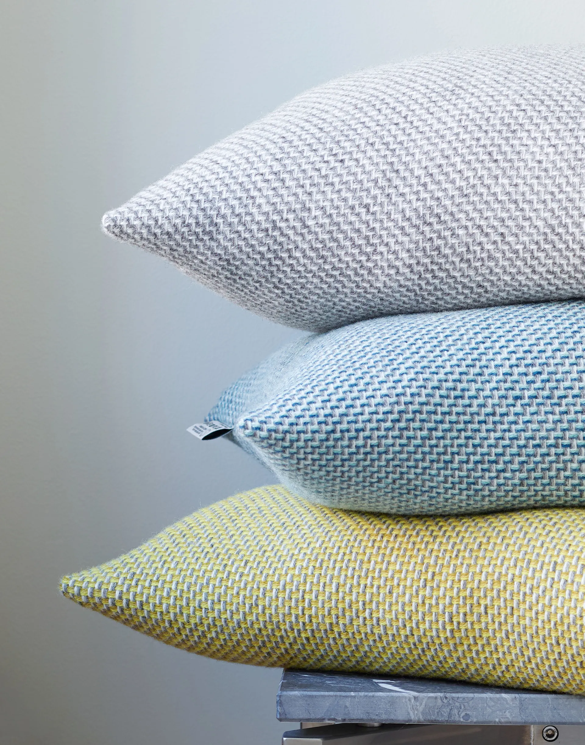 Una pute 50x50 cm, Blue Røros Tweed