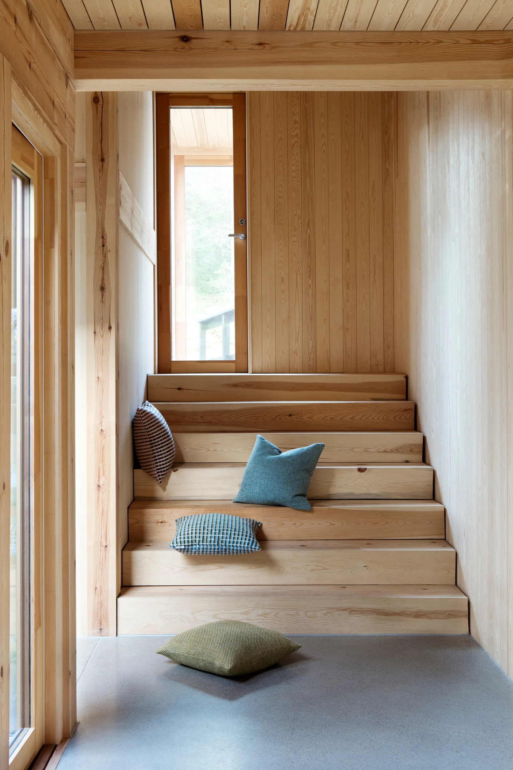 Una pute 50x50 cm, Blue Røros Tweed