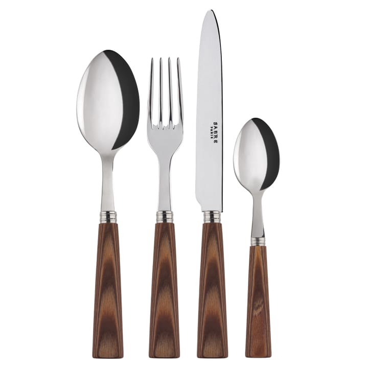 Nature bestikk 24 deler - Natural wood - SABRE Paris