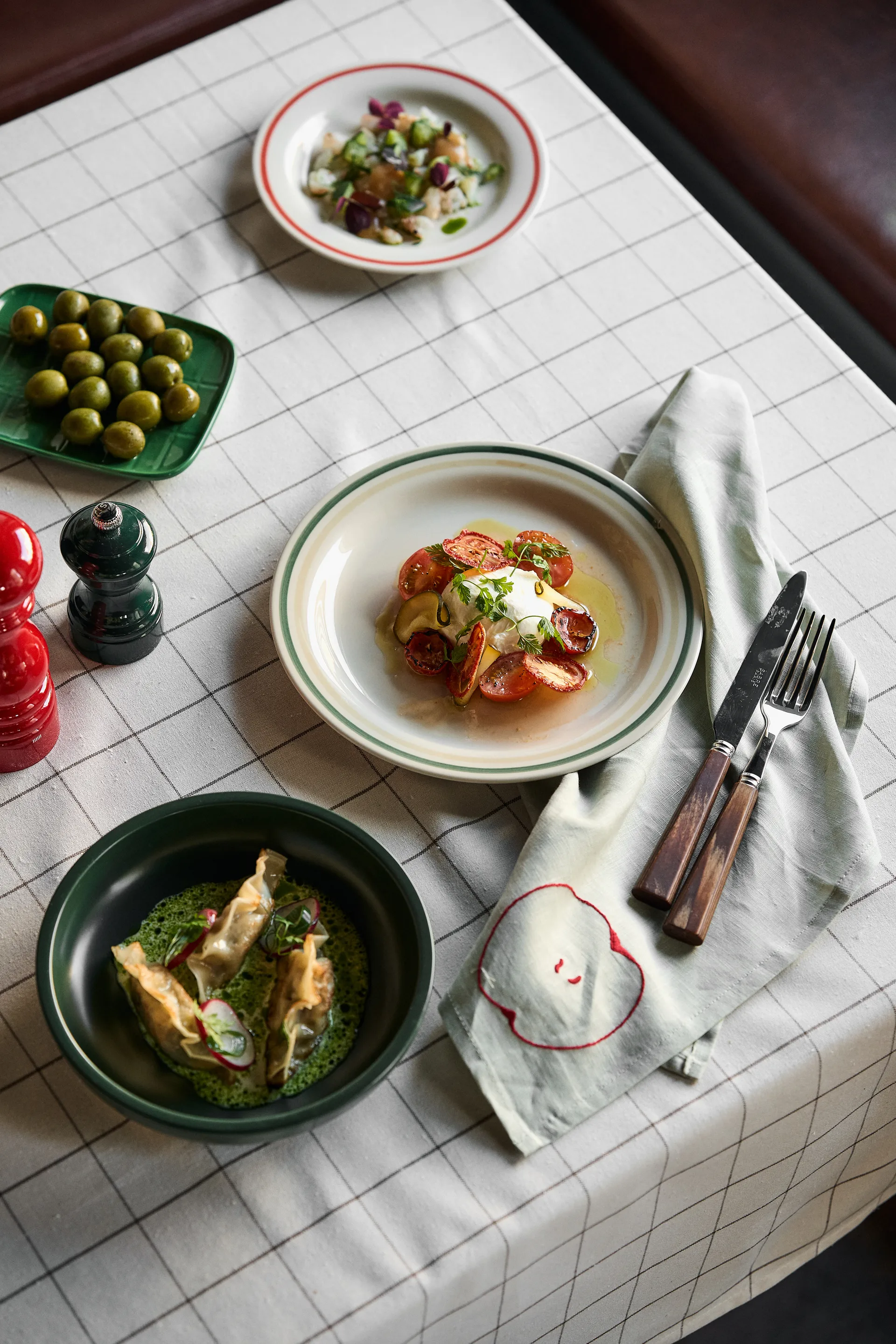 Nature bestikk 24 deler, Natural wood SABRE Paris