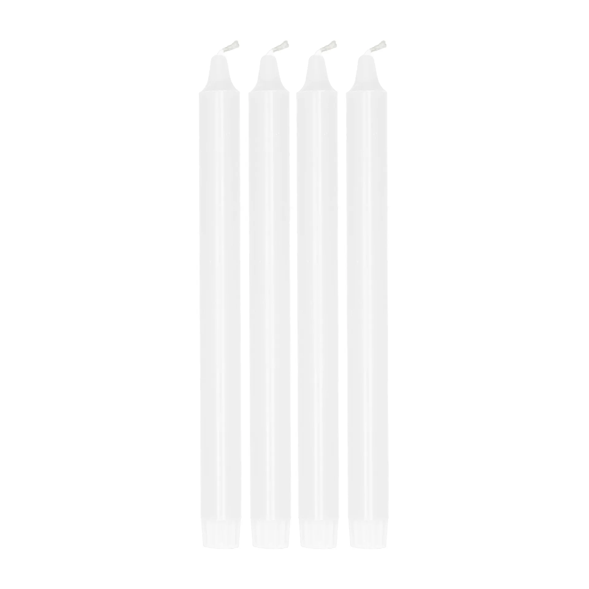 Ambiance kronelys 4-pakning 27 cm, White  Scandi Essentials