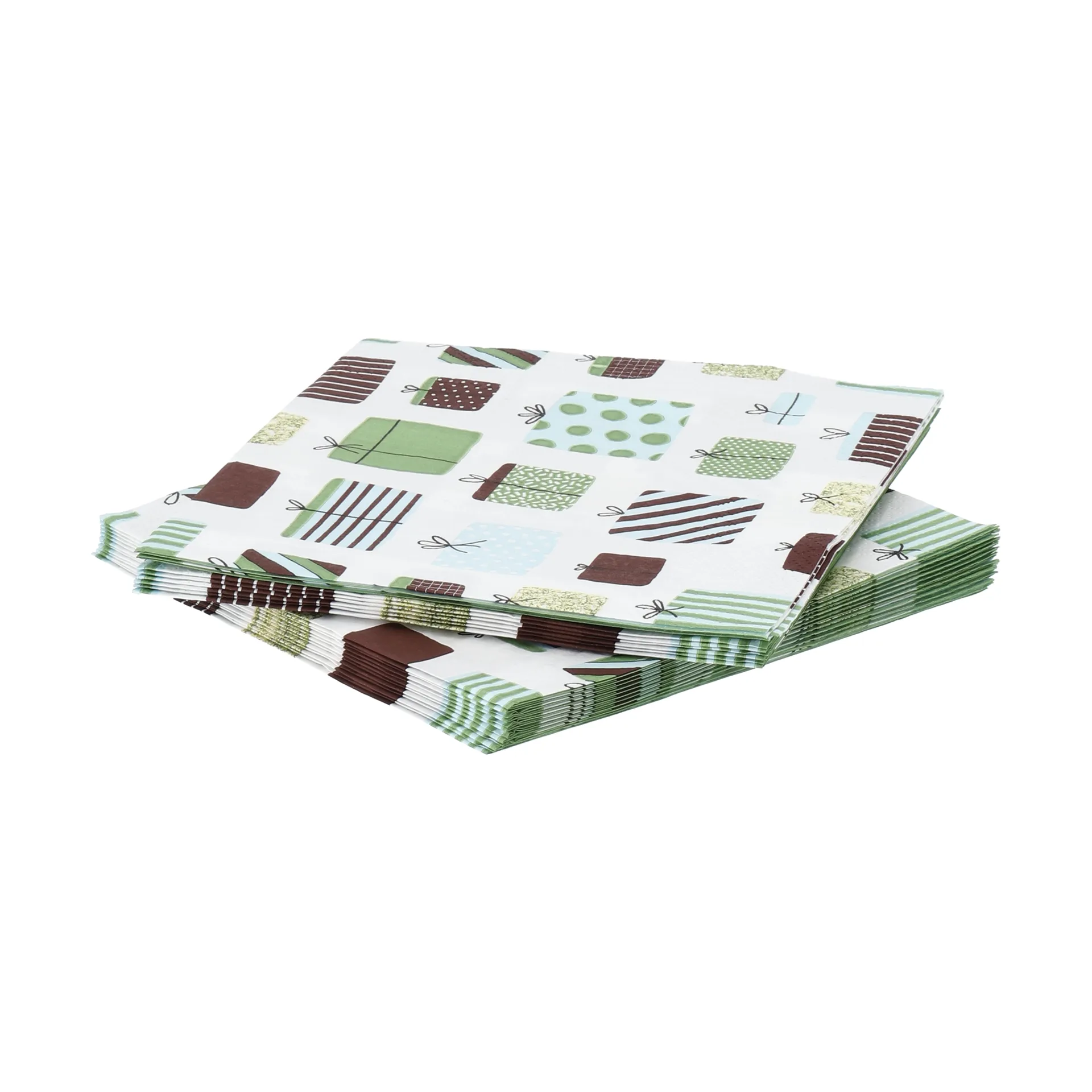 Gavepapirserviett, Multi, 20-pakning, 33x33 cm Scandi Essentials