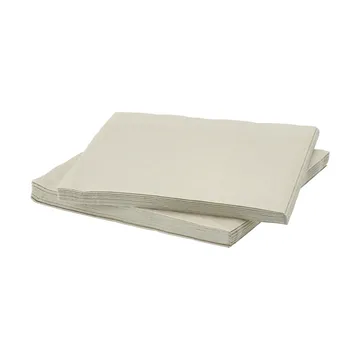 Plain papirserviett - Beige, 20-pakning, 40x40 cm - Scandi Essentials