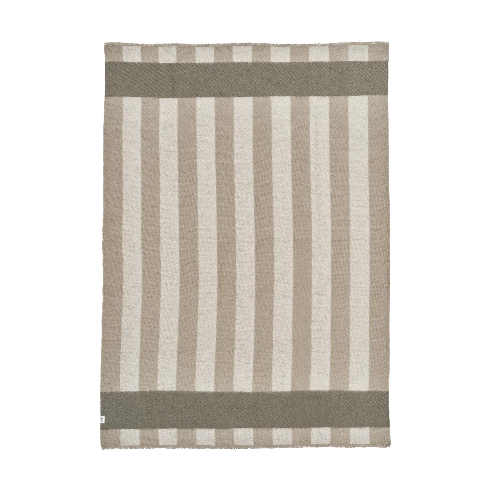 Aisles ullpledd 130x180 cm, Beige Scandi Living