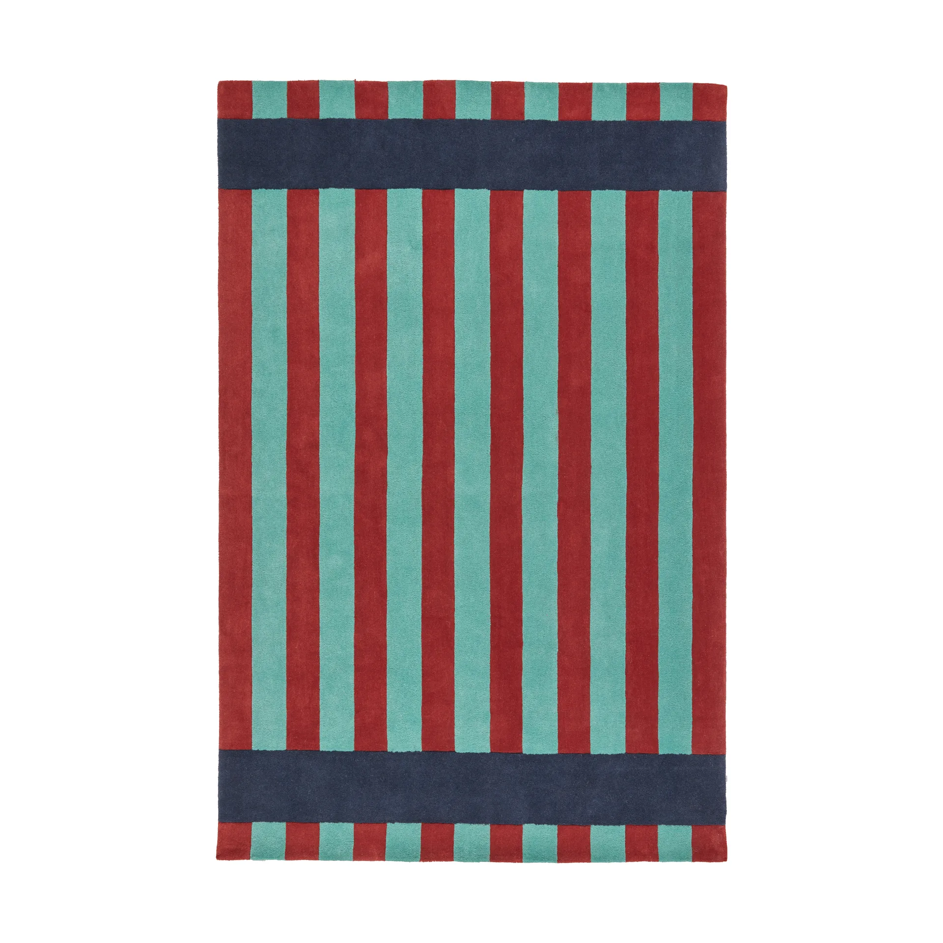 Aisles ullteppe, Grønn, 170x240 cm Scandi Living