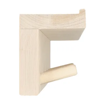 Alley knaggerekke med hylle - Bjørk - Scandi Living